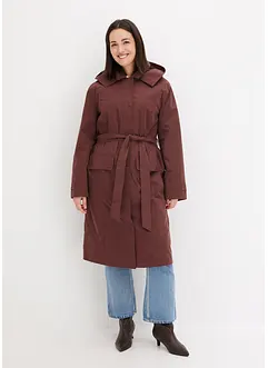 Parka-Mantel mit Kapuze, bonprix