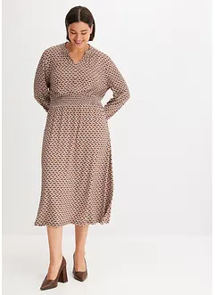 Robe midi imprimée, bonprix