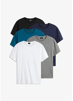 Lot de 5 T-shirts, bonprix