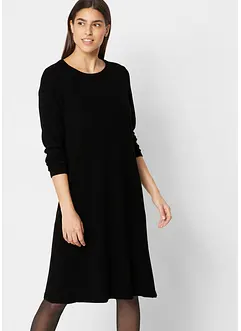 Strickkleid mit recycelter Baumwolle, bonprix