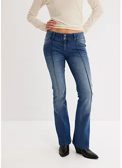 Flared Jeans Low Waist, bonprix