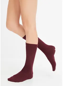 Socken mit Antirutsch Sohle mit Bio-Baumwolle (3 Paar), bonprix