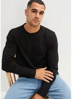 Lot de 2 T-shirts manches longues, bonprix