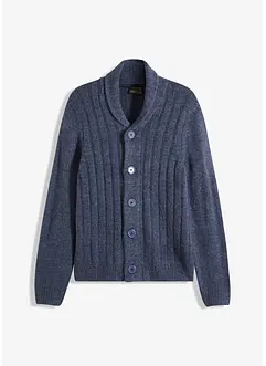 Strickjacke mit Rippenmuster, bonprix