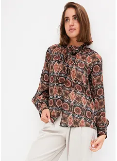 Blouse fluide imprimée, bonprix