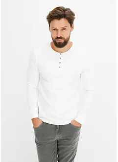 Henleyshirt, Langarm, bonprix