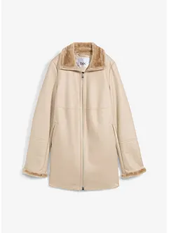 Manteau aspect peau de mouton, bonprix