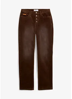 Stretch-Cordhose, Wide, bonprix