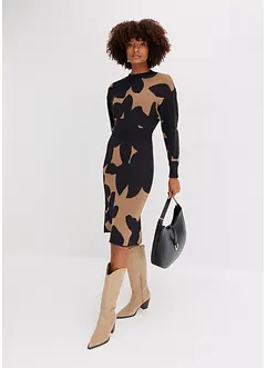 Strickkleid, Midi, bonprix