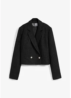 Bouclé-Blazer mit Glanzfäden, bonprix