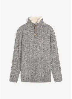 Pull en maille garçon, bonprix