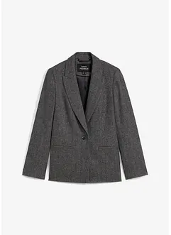 Wollblazer mit Fischgratmuster, bonprix