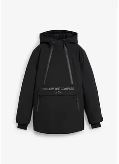 wasserdichte Funktions-Schlupfjacke mit Fleece-Futter, bonprix