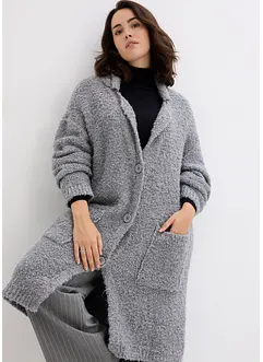 Gilet en maille en laine bouclée, bonprix