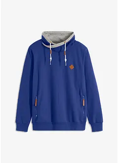 Sweatshirt mit weitem Kragen, bonprix