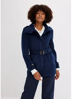 Manteau court avec teneur en laine, bonprix