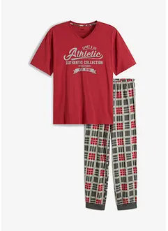 Pyjama mit Bio-Baumwolle, bonprix