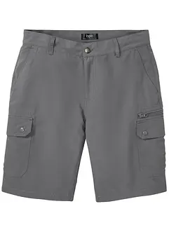 Bermuda cargo microfibre confortable en polyamide, Regular Fit, bonprix