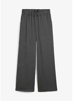 Pantalon palazzo à taille élastiquée, bonprix