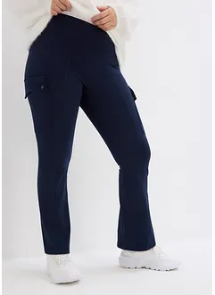 Legging chaud d'extérieur avec poches cargo, évasé, bonprix