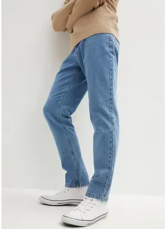 Classic Fit Stretch-Jeans mit seitlichem Dehnbund, Straight, bonprix