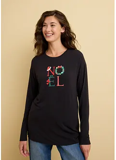 T-shirt avec motif de Noël, bonprix