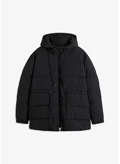 Manteau matelassé court avec lien à nouer, bonprix