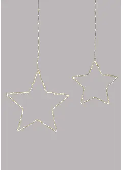 LED-Hängedeko Stern (2-tlg. Set), bonprix
