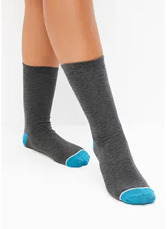 Socken mit Bio-Baumwolle (5er Pack), bonprix