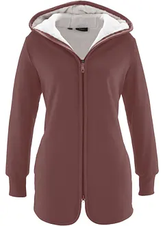 Sweatjacke mit Fleece, bonprix