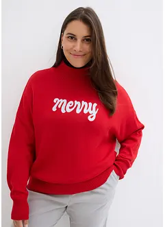 Weihnachtspullover “Merry", bonprix