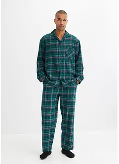 Gewebter Pyjama aus Flanell, bonprix