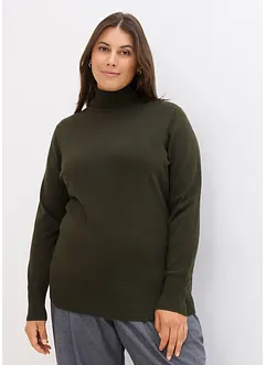 Basic Rollkragenpullover, bonprix