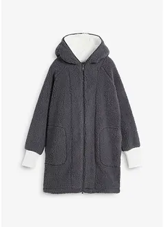 Teddy-Fleece Jacke, bonprix