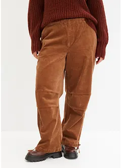 Pantalon parachute en velours côtelé, bonprix