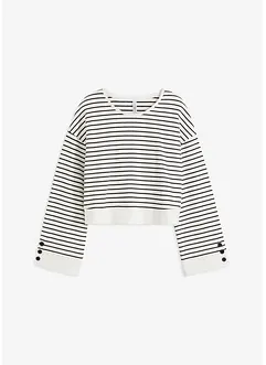 Oversize-Sweatshirt aus Biobaumwolle, bonprix