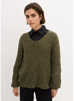 Pullover aus Bouclégarn, bonprix