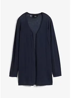 Strickjacke aus reiner Baumwoll-Slub Qualität, bonprix