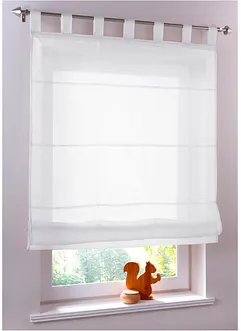 Faltrollo aus leichtem Voile, bonprix