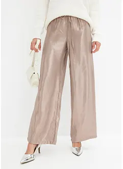 Pantalon en satin brillant, bonprix