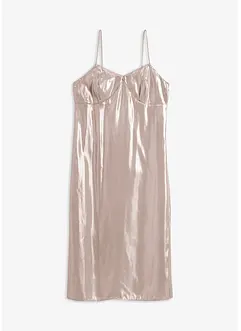 Trägerkleid aus feinem Satin, bonprix