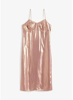 Trägerkleid aus feinem Satin, bonprix