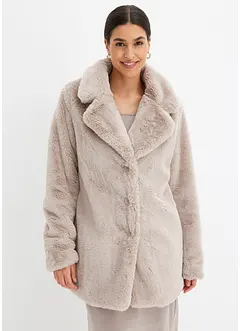 Manteau en fausse fourrure, bonprix