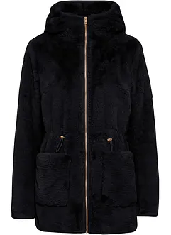 Lässige Fellimitat-Jacke, bonprix