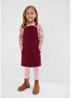 Latzkleid aus Cord, bonprix