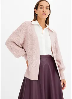 Oversize-Strickjacke mit Glitzer, bonprix