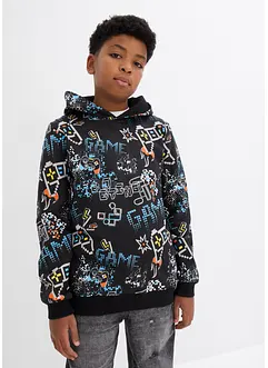 Jungen Kapuzensweatshirt aus Bio Baumwolle, bonprix