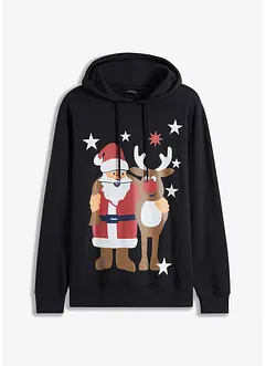 Sweatshirt mit Weihnachtsmotiv aus Bio Baumwolle, bonprix