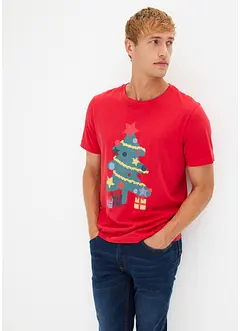 T-Shirt mit Weihnachtsmotiv, bonprix