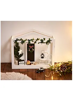 Deko-Objekt Wichteltür mit Wintergarten (14-tlg.Set), bonprix